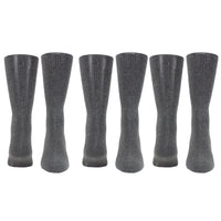 Thumbnail for PERRI WELLNESS MENS NON-BINDING COTTON CREW, 3 PAIR