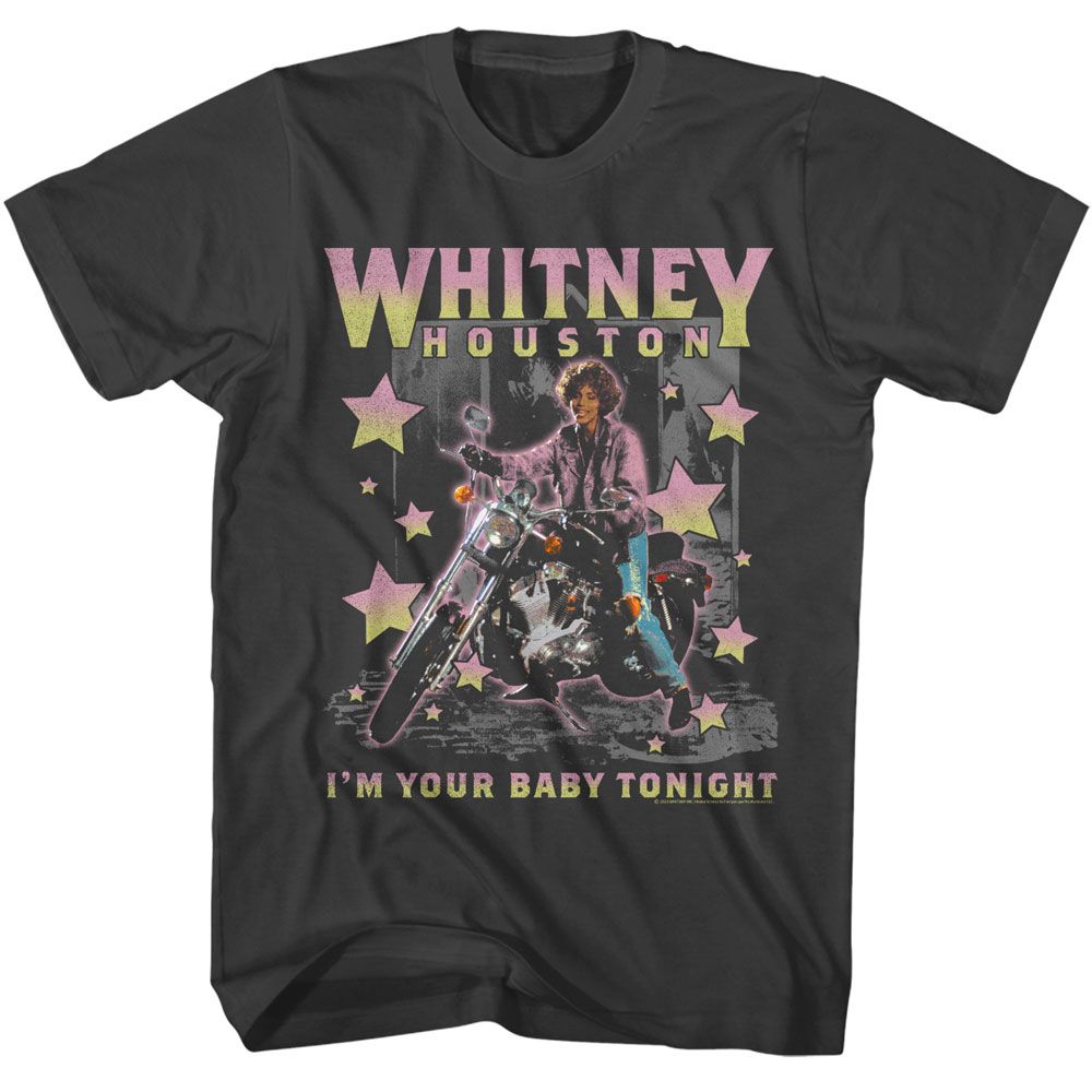 WHITNEY HOUSTON MOTORCYCLE STARS