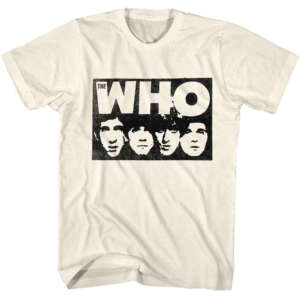 THE WHO-THE WHO-NATURAL ADULT S/S TSHIRT