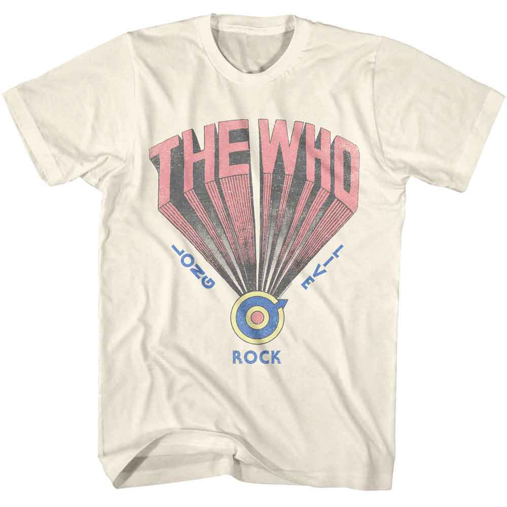 THE WHO-THE WHO LONG LIVE ROCK-NATURAL ADULT S/S TSHIRT