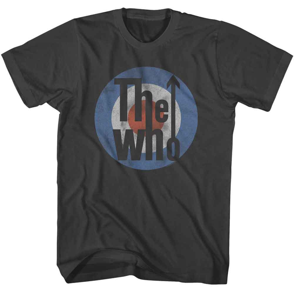 THE WHO-THE WHO CIRCLE LOGO-SMOKE ADULT S/S TSHIRT