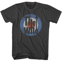 Thumbnail for THE WHO-THE WHO CIRCLE LOGO-SMOKE ADULT S/S TSHIRT