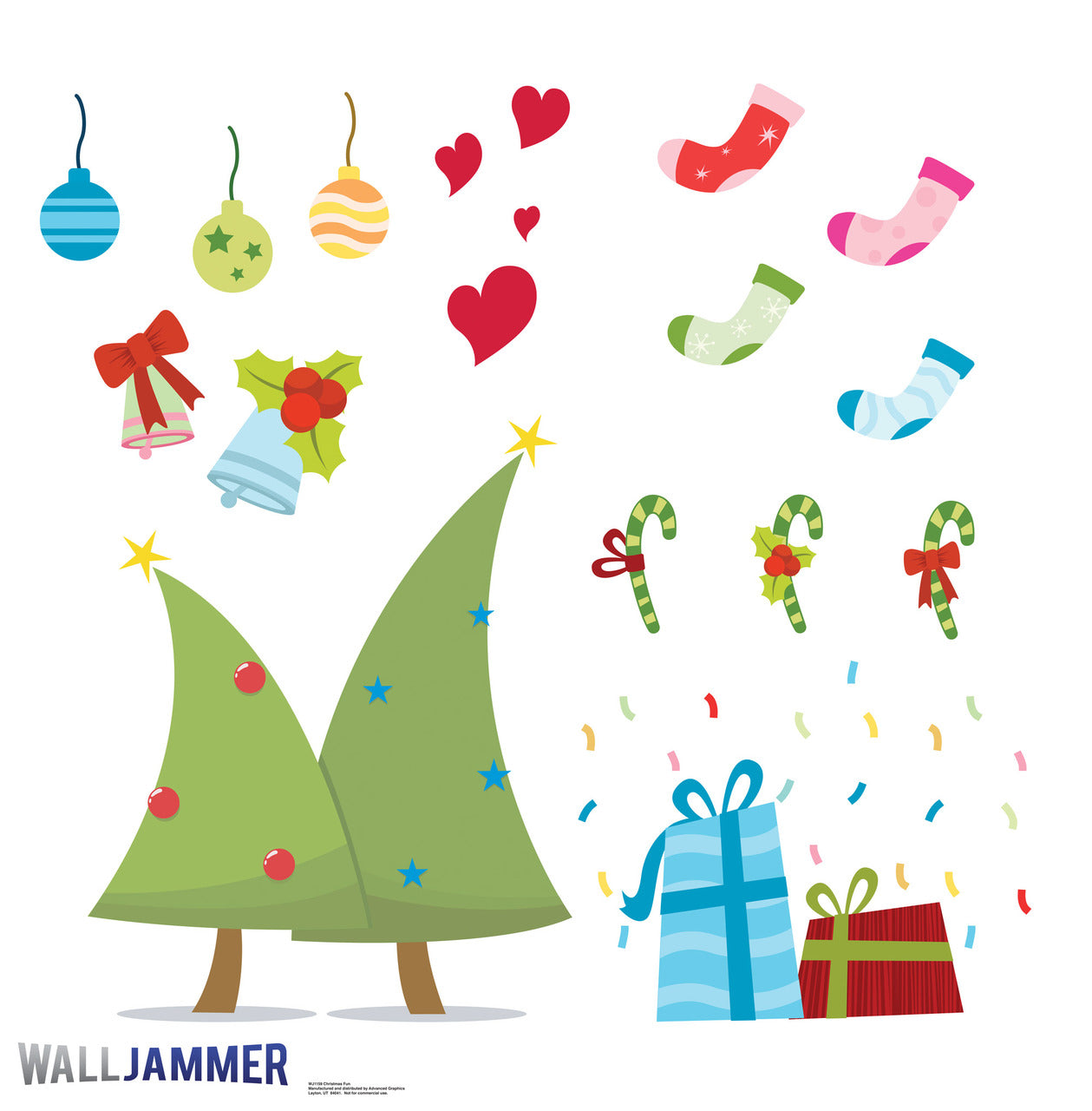 Christmas Fun Wall Decal