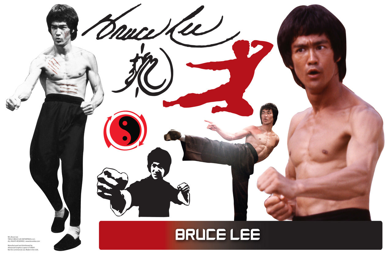 Bruce Lee Wall Decal