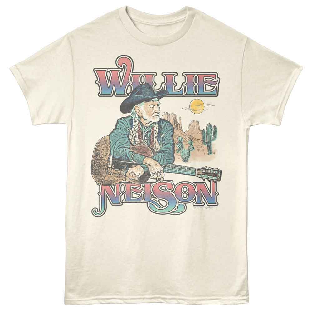 Willie Nelson - Cross Arms Desert T-Shirt