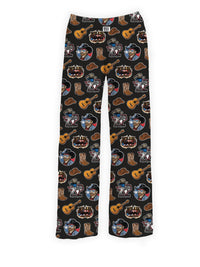 Thumbnail for Willie Nelson Patriotic Sticker Lounge Pants