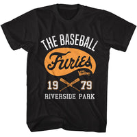 Thumbnail for THE WARRIORS-THE WARRIORS BASEBALL FURIES-BLACK ADULT S/S TSHIRT