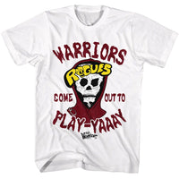 Thumbnail for THE WARRIORS-THE WARRIORS COME OUT TO PLAY YAAAY-WHITE ADULT S/S TSHIRT