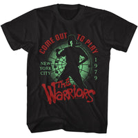 Thumbnail for THE WARRIORS-THE WARRIORS COME OUT TO PLAY-BLACK ADULT S/S TSHIRT