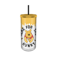 Thumbnail for Winnie the Pooh Here for Hunny  20oz Plastic Tall Cold Cup w/ Lid and Straw – 12 pc ppk ($5.25 each)