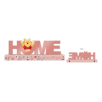 Thumbnail for Winnie the Pooh into the Blooms  Die Cut Metal Word Sign 4.3