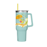 Thumbnail for Winnie The Pooh Psychedelic Pooh Dreamy Days 40oz Stainless Steel Tumbler w Handle – 12 pc ppk ($13.75 each)