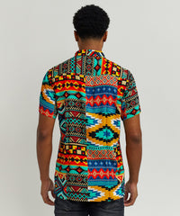 Thumbnail for Aztec Print S/S Shirt