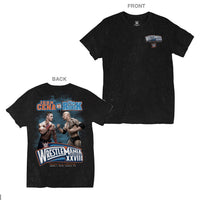 Thumbnail for WWE - WRESTLEMANIA ROCK VS. CENA MINERAL WASH TEE