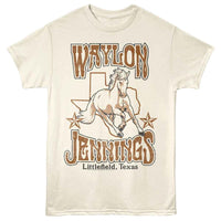 Thumbnail for Waylon Jennings - Horse Texas T-Shirt