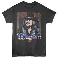 Thumbnail for WAYLON JENNINGS-WAYLON JENNINGS AMERICANA-SMOKE ADULT S/S TSHIRT