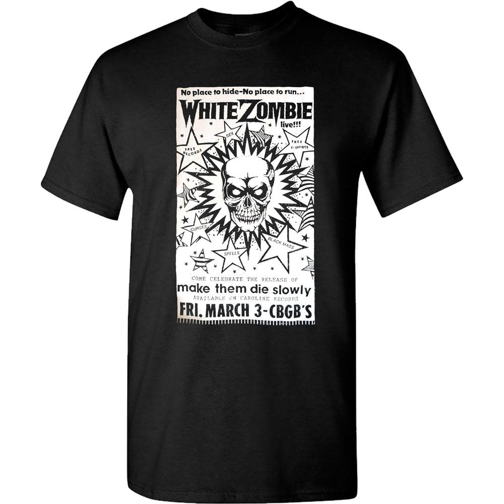 White Zombie CBGB Poster T-Shirt