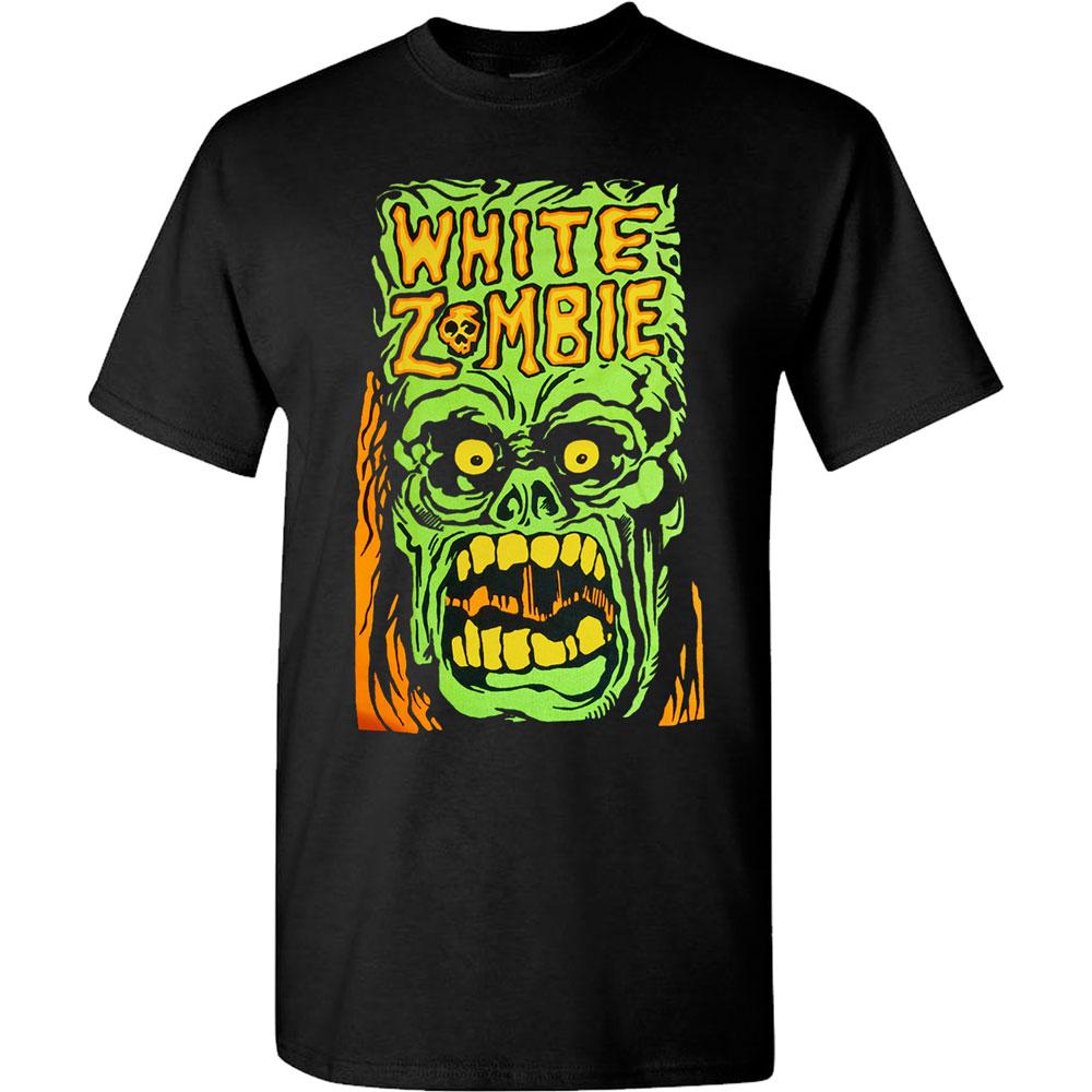White Zombie Monster Yell T-Shirt