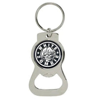 Thumbnail for White Zombie Logo Bottle Opener Keychain