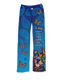 Thumbnail for BRIEF INSANITY Wags Its Tail With Its Heart Pajama Pants