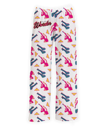 Thumbnail for Wonder Woman Neon Pajama Pants