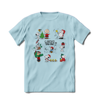 Thumbnail for Snoopy & Friends Xmas Short Sleeve T-Shirt
