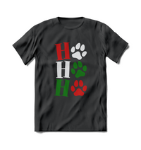 Thumbnail for BRIEF INSANITY Festive Paws Short Sleeve T-shirt