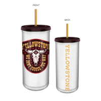 Thumbnail for Yellowstone Don't Choose the Way 20oz Plastic Tall Cold Cup w/ Lid and Straw – 12 pc ppk ($5.25 each)