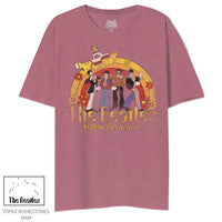 Thumbnail for YELLOW SUBMARINE HALF FLORAL RAINBOW RAPTURE ROSE UNISEX TEE