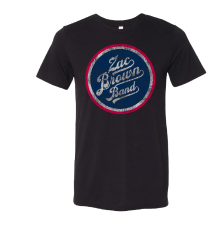 Zac Brown Band Red, White, Blue Tee
