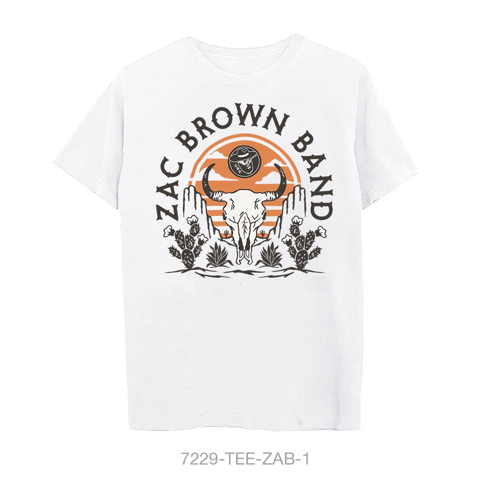 Zac Brown Band Wild White Tee