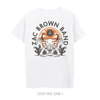 Thumbnail for Zac Brown Band Wild White Tee
