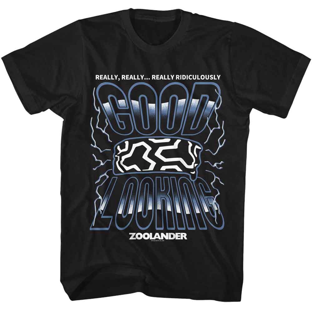 ZOOLANDER-ZOOLANDER GOOD LOOKING-BLACK ADULT S/S TSHIRT