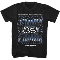 Thumbnail for ZOOLANDER-ZOOLANDER GOOD LOOKING-BLACK ADULT S/S TSHIRT