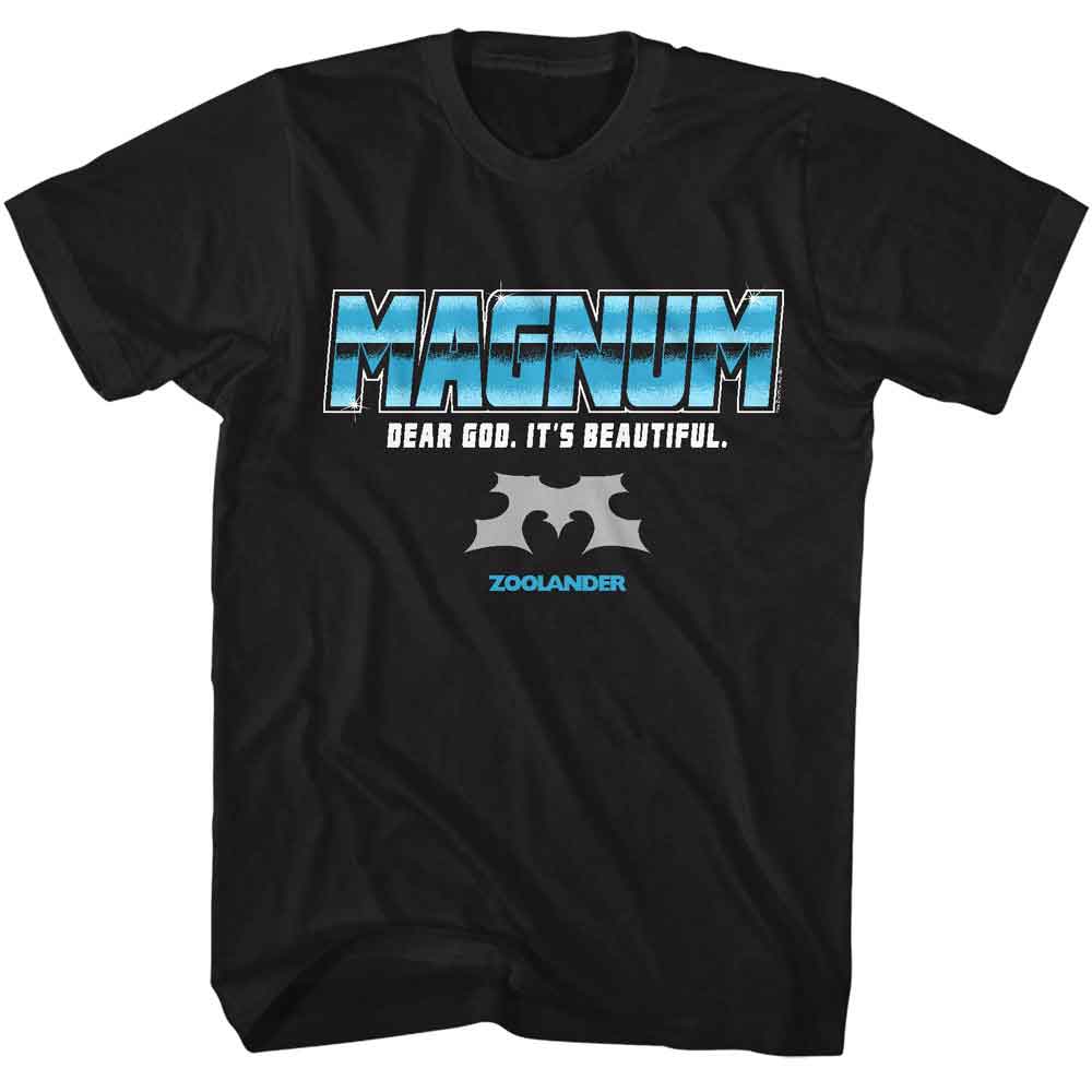 ZOOLANDER-ZOOLANDER MAGNUM-BLACK ADULT S/S TSHIRT