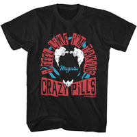 Thumbnail for ZOOLANDER-ZOOLANDER CRAZY PILLS-BLACK ADULT S/S TSHIRT