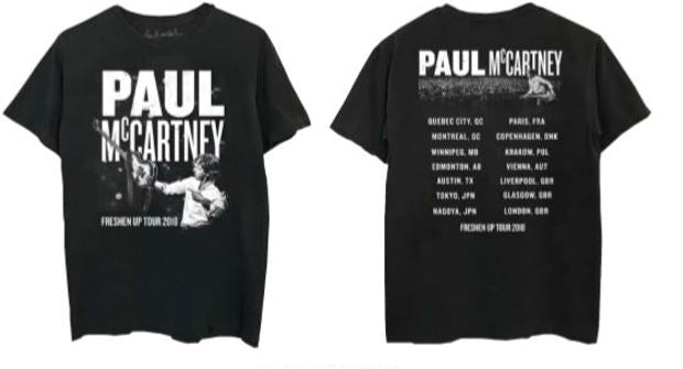 PAUL McCARTNEY GUITAR LIVE TEE