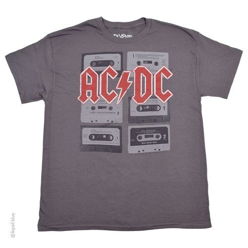 AC/DC Bug Cassettes T-Shirt