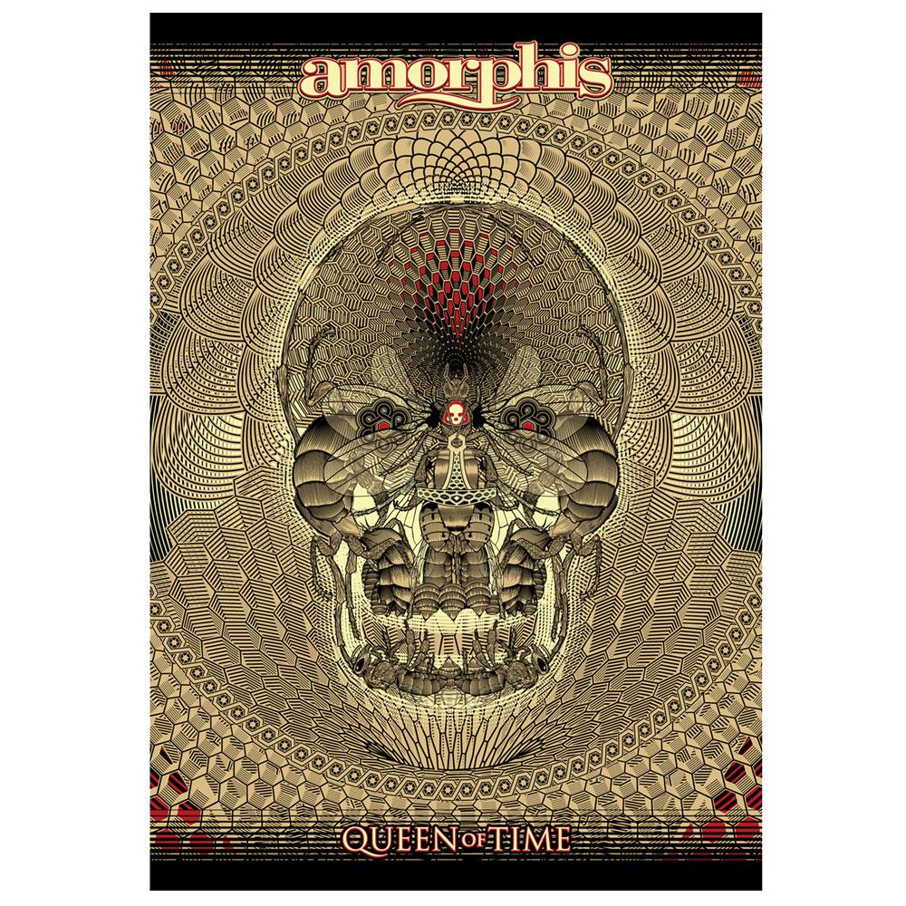 Amorphis Queen Of Time Textile Flag