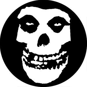 Misfits Skull 1.25" Button - 6 pc prepack