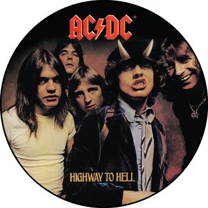 AC/DC Highway To Hell 1.25" Button - 6 pc prepack