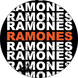 Ramones Logo 1" Button - 6 pc prepack