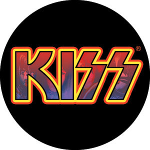 KISS Logo 1.25" Button - 6 pc prepack