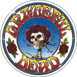 Grateful Dead Skull Rose Logo 1.25" Button - 6 pc prepack