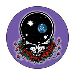 Grateful Dead Space Your Face 1" Button - 6 pc prepack