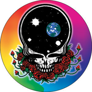 Grateful Dead Space Your Face 1.25" Button - 6 pc prepack