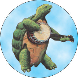 Grateful Dead Terrapin Banjo 1.25" Button - 6 pc prepack