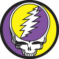 Thumbnail for Grateful Dead Steal Your Face Purple  Yellow 1.25