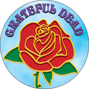Grateful Dead Rose w/ Logo 1.5" Button - 6 pc prepack