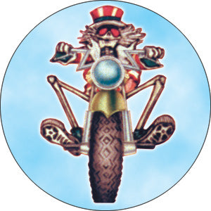 Grateful Dead Psycle Sam 1.5" Button - 6 pc prepack